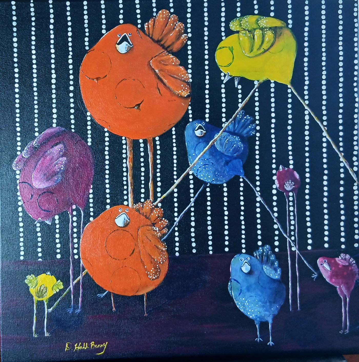 BIRDS WHO CAN'T KEEP THIER BEAKS SHUT